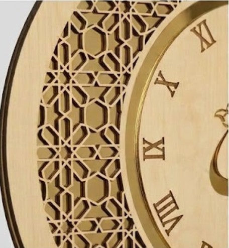 Aapki website Tick & Decor ke liye is Islamic Crescent Wall Clock ka SEO-optimized Shopify Product Title aur Description niche diya gaya hai. Aap ise seedhe apne Shopify store par istemal kar sakte hain: