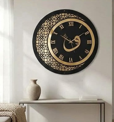 Aapki website Tick & Decor ke liye is Islamic Crescent Wall Clock ka SEO-optimized Shopify Product Title aur Description niche diya gaya hai. Aap ise seedhe apne Shopify store par istemal kar sakte hain: